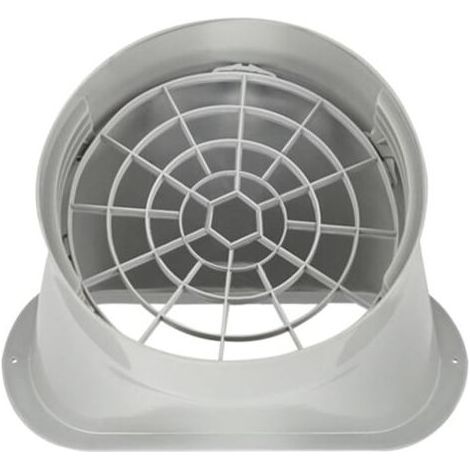 Raccord de tuyau d'évacuation pour climatiseurs portables, adaptateur universel pour fenêtre, ouverture plate (150) + grille anti-rongeurs (1/5)