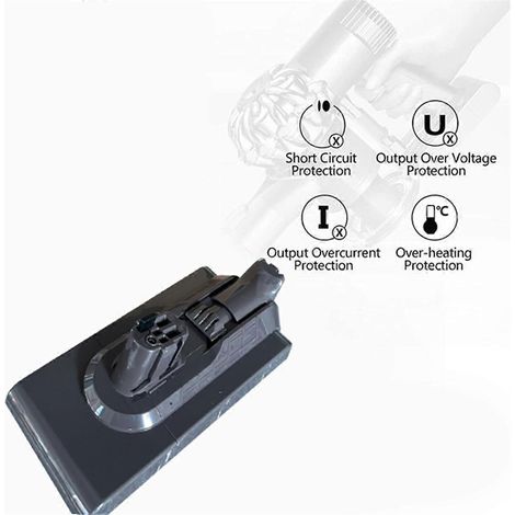 25,2 V 4000 mAh Ersatz-Akku-Set für Staubsauger (1/5)