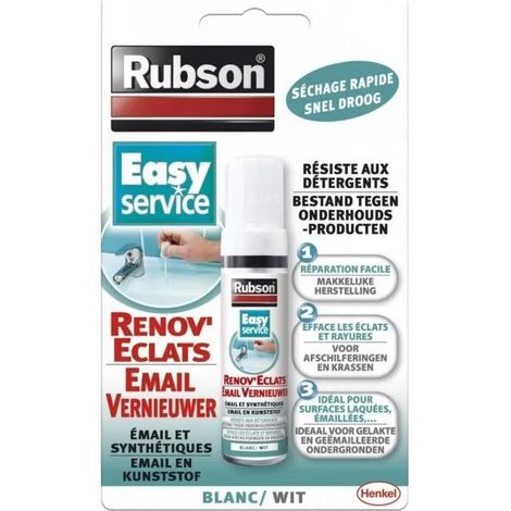 Rubson Rénov'éclats Renovator Weiß 10 ml mit Pinsel
