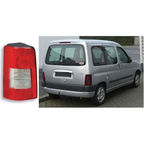 Feu arrière gauche Peugeot Partner, Citroen Berlingo 6350J1, pour version hayon  1996-2004