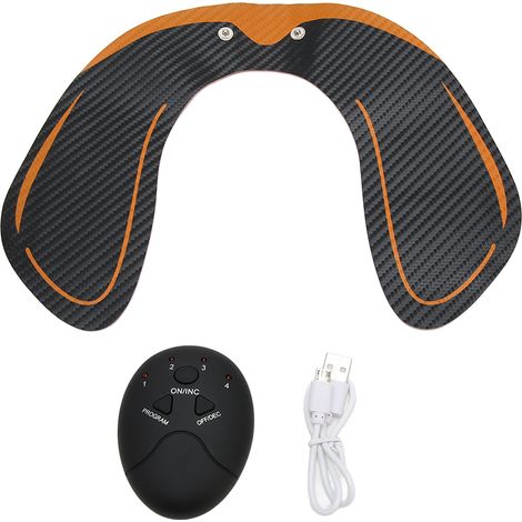 Appareil d'entraînement des hanches à 6 modes en silicone, réduisant les douleurs, stimulateur à micro-courant sûr et réglable pour les fessiers (1/5)