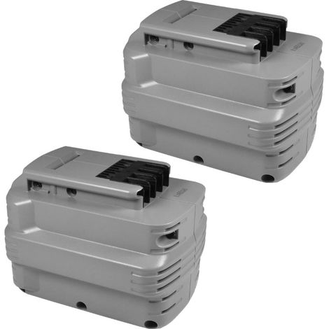 2x Hochleistungs Ni-MH Akku 24V / 3300mAh für Dewalt DC-222-KA DC-222-KB DC-223-KA DC2-23-KB DC-224-KA DC-224-KB DW-004 DW-004-K DW-004-K-2 DW-004-K2C DW-004-K2H DW-005 DW-005-K2 DW-005-K2C DW-005-K2H