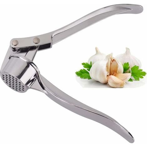 Professionelle Knoblauchpresse für die Küche, Knoblauchschneider, Ingwermühle, robuste Knoblauchpresse, Knoblauchmühle, benutzerfreundlicher Knoblauchschneider, leicht zu reinigen und langlebig (1/4)