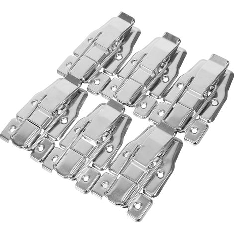Hardware Jewelry Latches Storage Vintage Secure Tongue Wooden Boxes