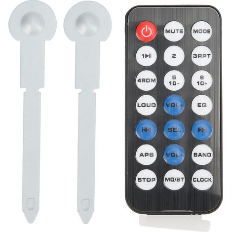GARRYFIZH Autoradio Multimedia 92dB 4 Ohm 150‑20000Hz avec Télécommande, Universel (1/5)