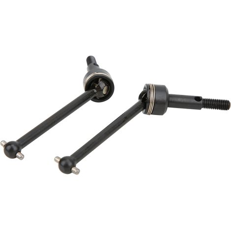 Arbres de transmission avant et arrière CVD RC noirs en métal pour voiture radiocommandée HPI RS4 Sport 3 1/10 (accessoire noir) (1/5)