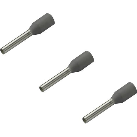 Rittal 4050.731 Aderendhülse 0.75 mm² Teilisoliert Grau 500 St.