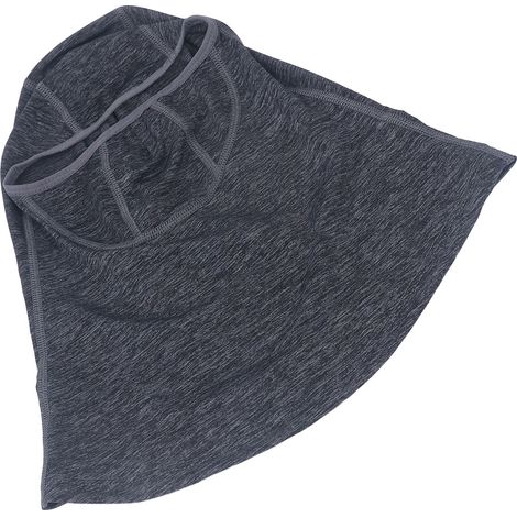 Unisex-Integralvisier mit UV-Schutz und Sonnenschutz, ideal zum Motorradfahren, Radfahren, Angeln und Reiten im Sommer. Farbe: Grau. (1/5)