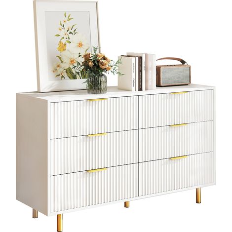 PLACARD Élégant Fonctionnel Durable Multifonctionnel MDF Blanc 120.00 x 40.00 x 72.00 (1/4)