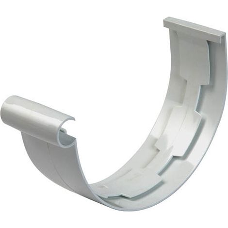 Nicoll – Raccord pour gouttière 33 en PVC gris à coller – Assemblage de profilés – Pour chantiers humides – Résistance aux UV