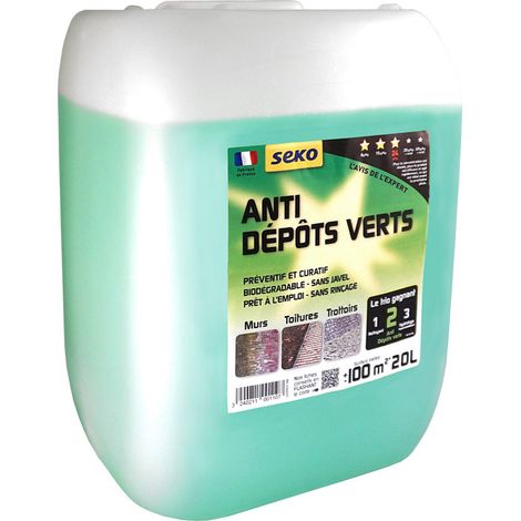 Anti espuma seko anti depots verts 20 kg biodegradable sin enjuague