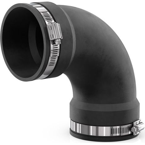 CR Flex. Cintre CFB 118 (90G., 106-118 mm) jusqu'à 0,6 bar, L : 220 mm, EPDM / V2A