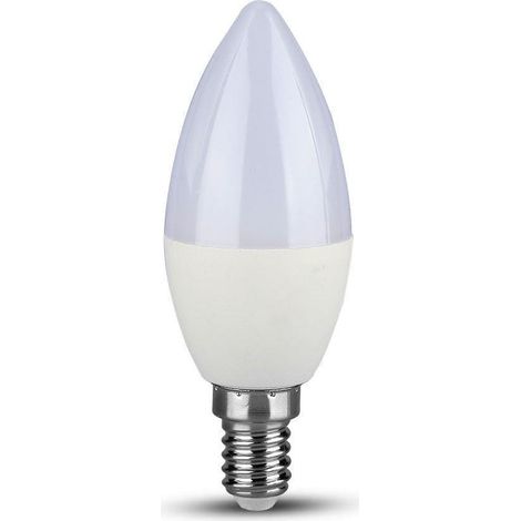 V-TAC VT-1855 Lampadina LED E14 4,5W Candela Bianco caldo - 2700K (1/5)