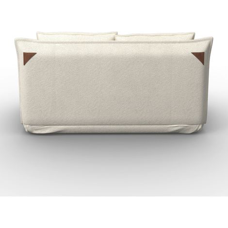Mömax Schlafsofa Macy Weiß Bouclé (1/5)