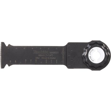 MAKITA B-66400 CUCHILLA INMERSIÓN CURVA 32X80 MM 20TPI BIM STARLOCK MAX
