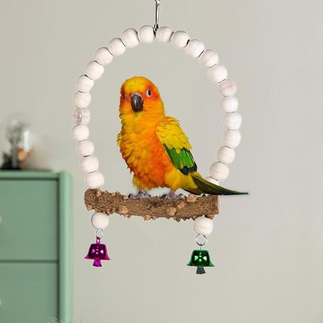 Universal Parrot Climbing Platform, Combineable Bird Toy for Building Complex Play Environment (1/3)