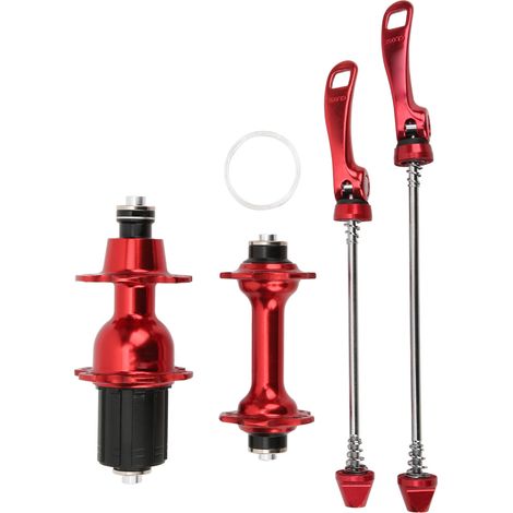 2 Moyeux de vélo, alliage d'aluminium, 20/24 trous, blocage rapide, pour vélo de route (1/5)