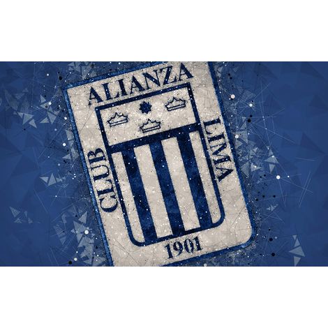 Papier peint panoramique Foot / Football - Club Alianza Lima - 130 cm x 81 cm (1/2)