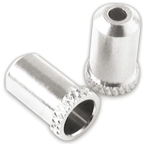 Butées De Guide-câble En Laiton - Lot De 50 Finition Chromée - Jagwire