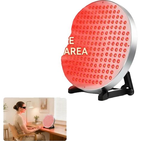 Lichttherapiegerät, 660nm und 850nm, verstellbarer Ständer, 1 set (1/2)