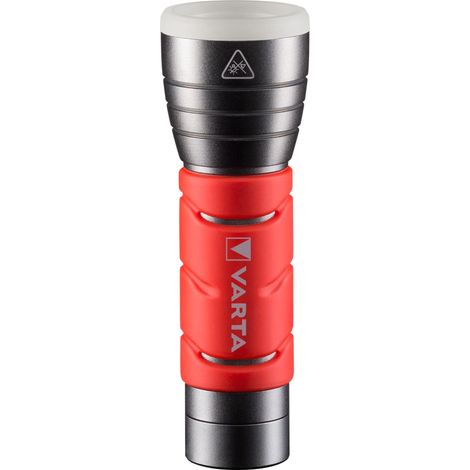 Varta 17627101421 torcia nera rossa 235 lumen