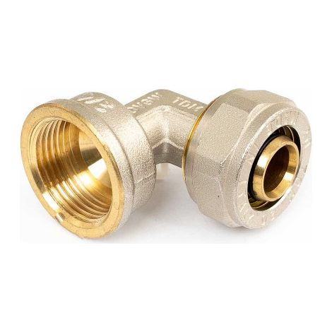 Coude femelle à compression pour tube multicouche - F20x27 - diam 20 mm