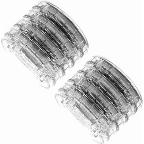 8-teiliges Set Kunststoff MultiSlot Möbelbein-Rutschhemmmatten, rutschfeste Bettstopper, Fußmatten für Tisch, Schreibtisch, Sofa und Stühle (transparent) (1/5)