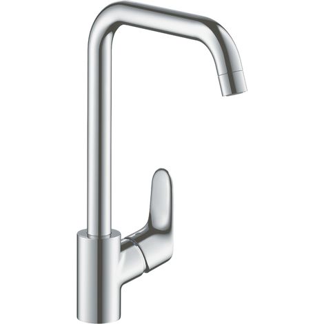 Hansgrohe Focus M41 - Miscelatore da lavello Focus, EcoSmart, cromo 31821000 (1/2)