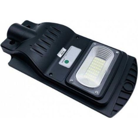 Luminaire LED urbain solaire 30W IP65 + Barre métallique - SILUMEN
