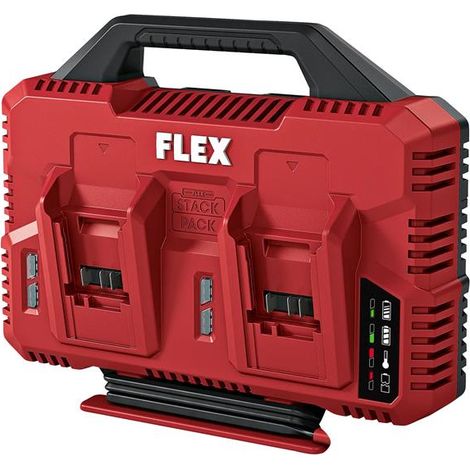 Flex Power Tools 533152 CA SP 2x 12/18 Double Quick Charger 12/18V FLXCASP1218