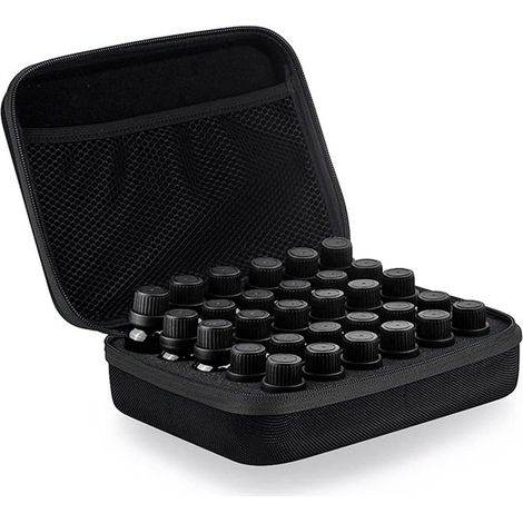 Aufbewahrungsbox für ätherische Öle, wasserdichte Aufbewahrungsbox für 30 Fläschchen, ideal für Zuhause und unterwegs (1/5)