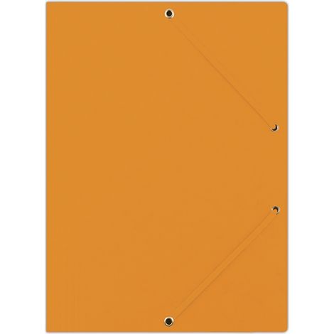 Cartella con elastico, formato A4 in cartoncino, KBK, arancione 06.070.9005