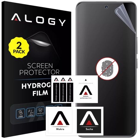 2x Matte Film für Honor Magic6 Lite 5G Hydrogel Alogy HydroSkin Matte Pro™ für den Bildschirm für die "KEINE Fingerabdrücke" Hülle (1/5)