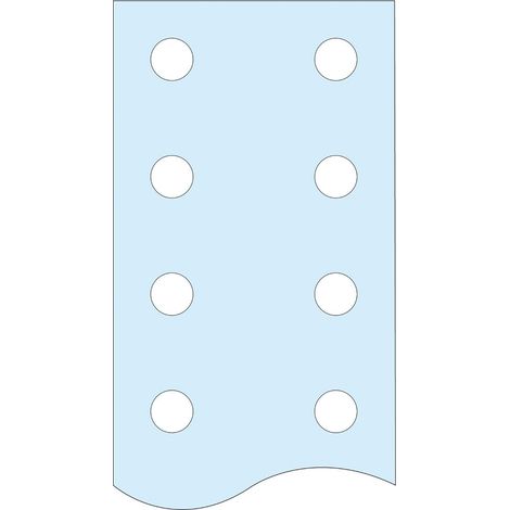 Linergy TB - Barre plate perforée conducteur PE - L= 1675mm - 50x5 - LVS04515