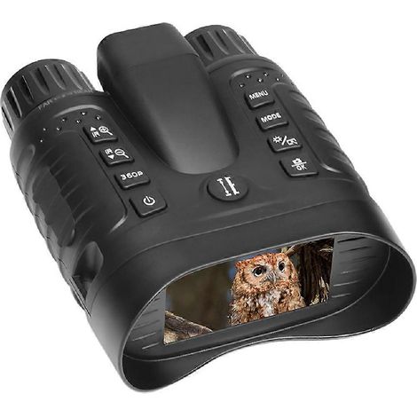 Télémètre intégré, grand écran de 3,2 pouces, jumelles de vision nocturne numériques 4K, zoom infrarouge 8x, caméra à effets 4 couleurs. (1/5)