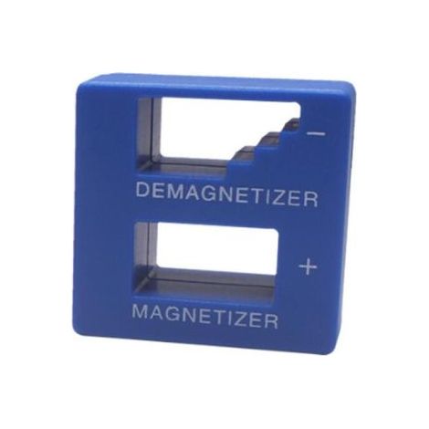 (5x5x2,8cm) blaue Magnetisierungs- und Entmagnetisierungsmaschine (1/4)