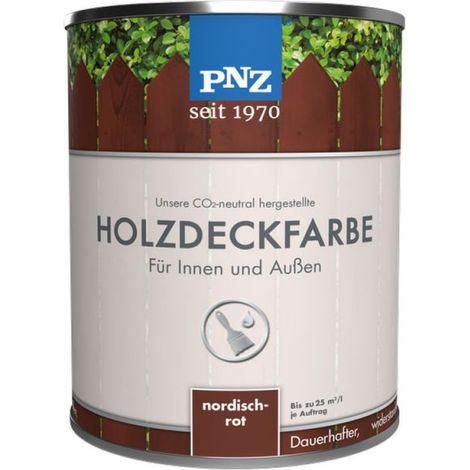 PNZ Holzdeckfarbe (weiß) 0,75 l - 75030