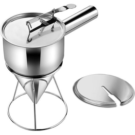 Spender aus Edelstahl mit Ständer, ideal für Cupcakes, Takoyaki oder anderes Gebäck. Modell 1 (1/4)