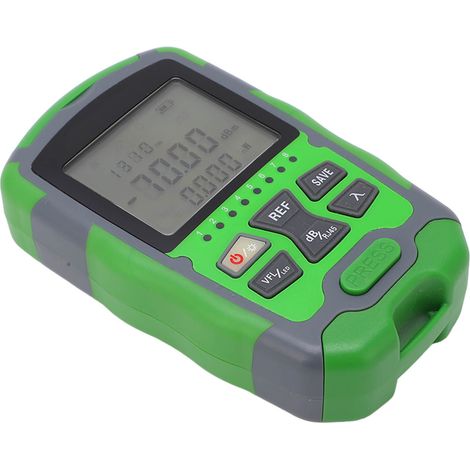 Glasfasertester mit Digitalanzeige, Leistung -70 bis +10 dBm, optisches Kabel, wiederaufladbar, 20 mW, Lichtsignalmessung (1/5)