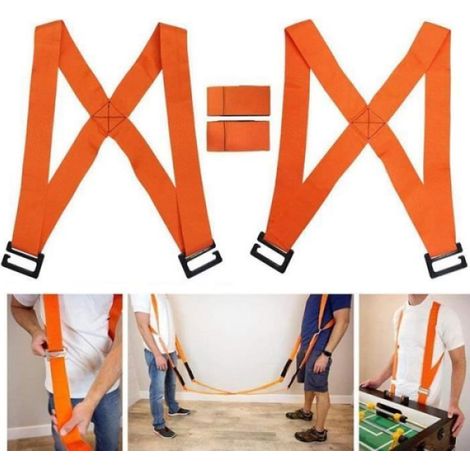 Ceinture De Levage - Sangle De Transport Polypropylène 2,7 M X 5 Cm - Charge Maximale 360 Kg - Pour Déménagement Meubles Et Objets Lourds - 1 Pièce (1/5)