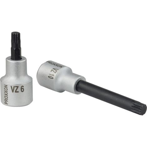 Proxxon Embout étoile 1/2" VZ 12, 55 mm de long