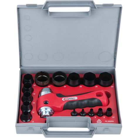 KS TOOLS  Juego  de  perforadores  anulares  16  pzas.  -  129.0100 (1/3)