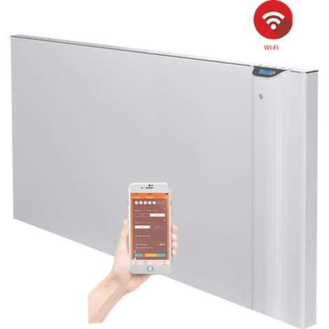 Radialight KLIMA Wi-Fi Radiateur électriques Dual-Therm Connectes à faible consommation 750W Blanc (1/5)
