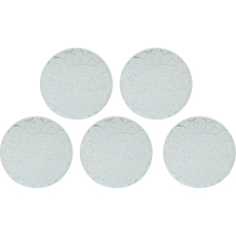5 pcs recharges de colle à cils palettes support de faux cils argenté réutilisable et transportable (1/5)