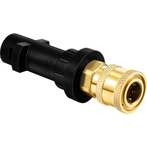 Accessoires de connexion pour pistolet à eau haute pression compatibles avec l'adaptateur Karcher K2-K7 (1/4)