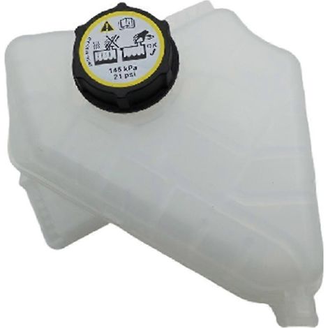 Vase d'expansion de liquide de refroidissement avec bouchon, 8V21-8K218-, compatible avec Ford Fiesta 1.0 12-25, réservoir de liquide de refroidissement 8V218K218BB. (1/5)