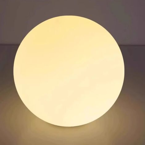 (25 cm - Blanc chaud) Lampe d'ambiance solaire LED pour pelouse - Éclairage extérieur (non solaire) - Décoration de jardin (1/5)