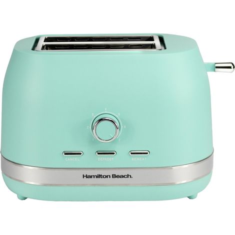 Hamilton Beach Toaster 2 Slice Ella 800W Matte Mint (1/5)