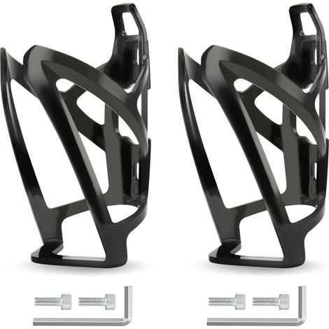 Das Ensemble von Fahrrad- und Zweitgepäckträgern – Gepäckträger und Kunststoff-PC – umfasst die Sicht und die Installationswerkzeuge, schwarz. (1/5)
