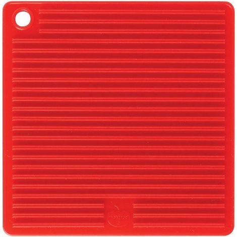MASTRAD - Manique carrée en silicone - rouge (1/3)